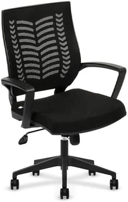 Yumi Siyah Fileli Ofis Çalışma Koltuğu