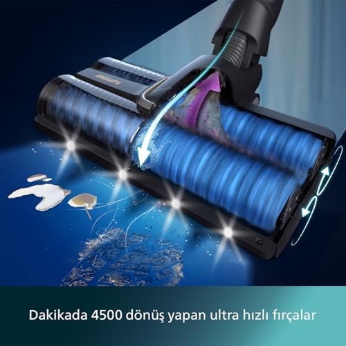 Alternative view of 9000 Serisi AquaTrio Kablosuz Dikey Süpürge, Otomatik Temizleme ve Şarj İstasyonu​, AquaSpin Başlık, PowerCyclone Aqua, XW9463/11