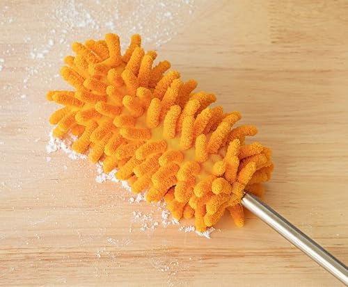 Alternative view of ® 2 Adet Teleskopik Mikrofiber Toz Alma Püskülü - Uzayıp Kısalabilen Yıkanabilir Pratik Toz Fırçası - Oto ve Ev Temizliği