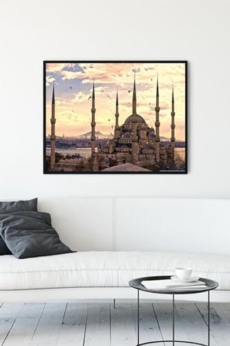(pster13440) Ahmet Camii Çerçeveli Tablo 5 (30 X 40cm)