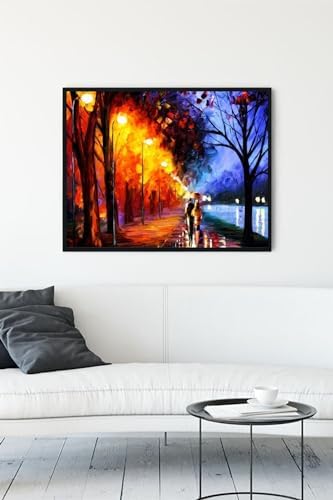 Alternative view of (pster13895) Yağmur Sanatsal Çerçeveli Tablo (50x70cm)