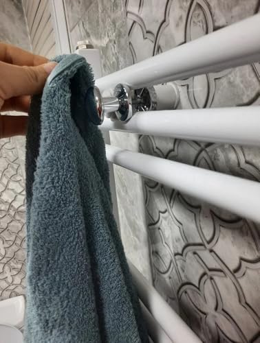 Alternative view of Havlupan Radyatör Askısı, Banyo Askısı, Bornoz Askısı, Kolay Kurulum, Havlu Kıyafet Askısı, Banyo Kurutmalık (KROM)