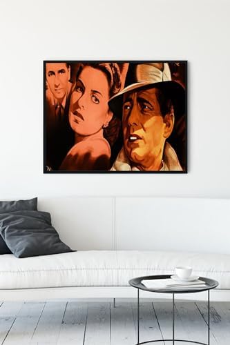 Alternative view of (pster10398) Casablanca Film Afişi Çerçeveli Tablo 2 (30 X 40cm)