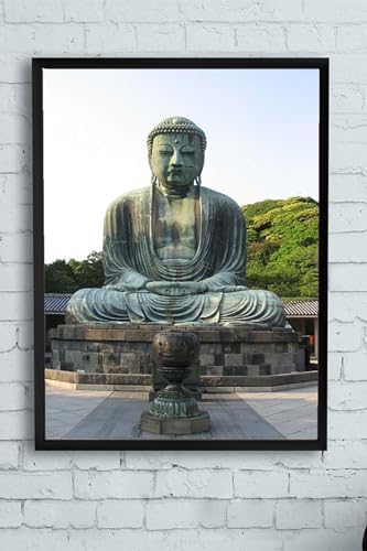 Alternative view of (pster11463) Büyük Kamakura Çerçeveli Tablo (50x70cm)