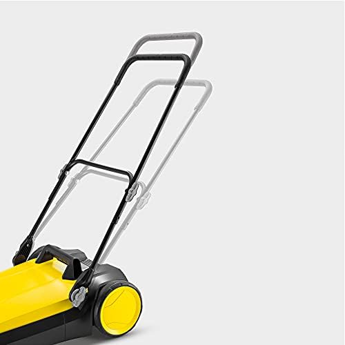 Süpürme Makinesi S 4 (Maksimum Yüzey Performansı: 2400 M²/H, 2 Yan Fırça, Süpürme Kabı: 20 L, Çalışma Genişliği: 680 Mm, Yer Tasarruflu Depolama, Yüksekliği Ayarlanabilir İtme Kolu)