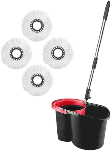 PONY OTOMATİK TEMİZLİK SETİ 4 ADET MİKROFİBER MOP PASPAS