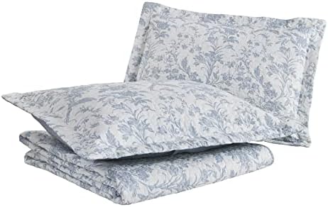 Ashley 221082 Amberley Quilt Set, Full/, Spa Blue - Görsel 3