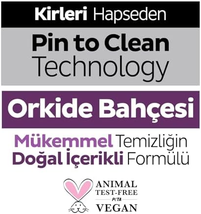 Alternative view of Orkide Bahçesi Yüzey Temizlik Havlusu Mendili 6x100 (600 Yaprak)