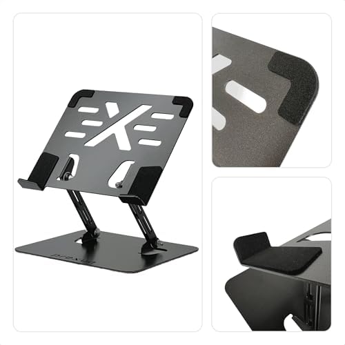 Alternative view of Prexua Flexer Ayarlanabilir Ergonomik Laptop Standı - Tablet Standı - Metal - Siyah - FLX2320BL (Siyah)