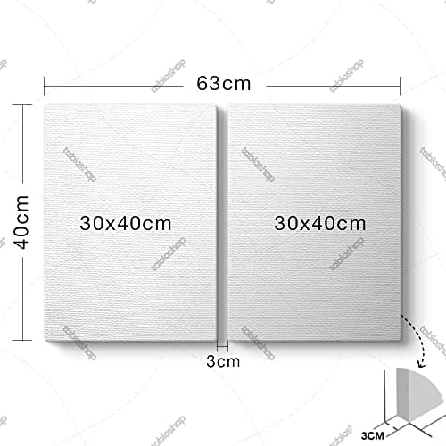 Alternative view of Amazon Şelale Tablosu 63 x 40-2 Parçalı