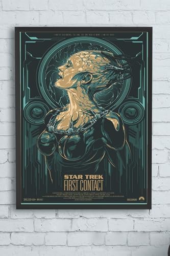 Alternative view of (pster13377) Star Trek Art Sanatsal Çerçeveli Tablo (30 X 40cm)