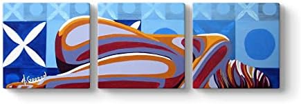 Alternative view of A Godoon Tablosu 156 x 50-3 Parçalı