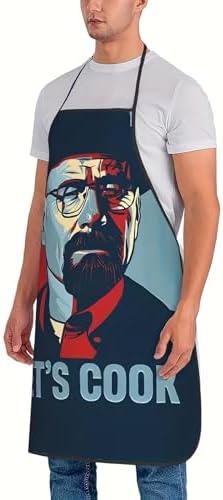 Let’s Baskılı Komik Mutfak Önlüğü Ayarlanabilir Askılı Walter