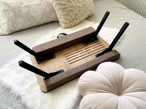 Axolotl SUPPLYPLUS safir Telefon Tablet Bölmeli Katlanır Ayaklı Minderli Laptop Sehpası Bilgisayar Çalışma Masas