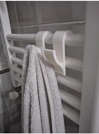 Alternative view of Havlupan Askısı 2'li Set Delme Gerektirmeyen Pratik Havlu ve Kıyafet Askılığı Banyo Düzenleyici