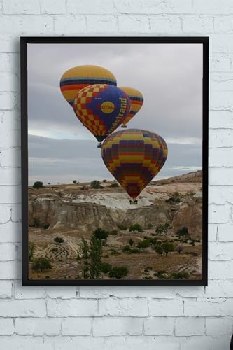 (pster11485) Kapadokya Manzara Çerçeveli Tablo (30 X 40cm)