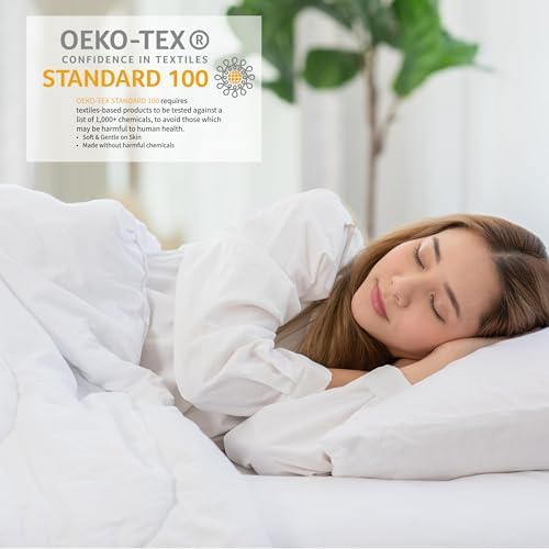 %100 Pamuklu Yorgan Takımı, Tam/Kraliçe (3 Parça), Gri - Görsel 4