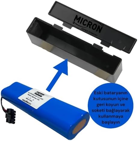 Micron Mi Mop Pro Stytj02ym / V2 Pro/ V3 Uyumlu 14.4v 3200 Mah Süpürge Pili