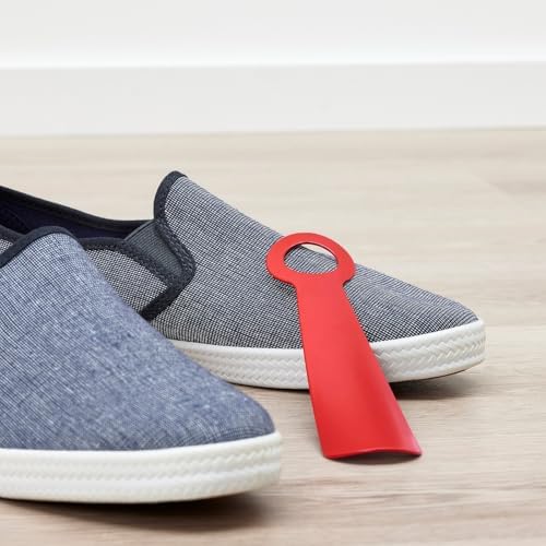 Ayakkabı çekeceği, parlak kırmızı, 18 cm