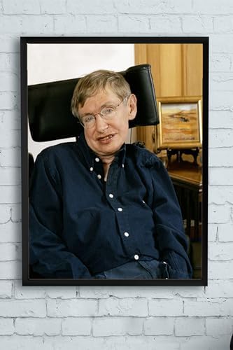 (pster13387) Stephen Hawking Bilimsel Çerçeveli Tablo 2 (30 X 40cm)