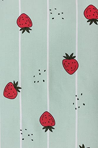 Çilek Desenli Tek Kişilik Pike Yatak Örtüsü 170 x 230 - Görsel 3