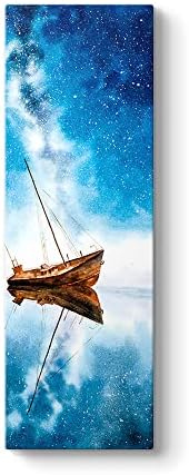 Alternative view of Yıldızlı Gecede Sandal Tablosu 50 x 150