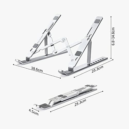 HT-119 Katlanır Laptop ve Tablet Standı, Siyah