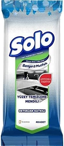 Alternative view of SOLO MUTFAK& ISLAK TEMİZLEME MENDİLİ 40LI