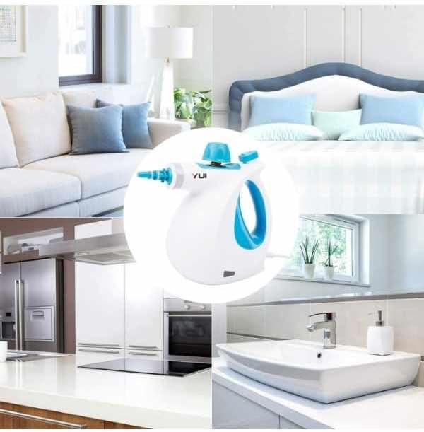 Yui Nv602 Mini Steam Cleaner Çok Fonksiyonlu 9 Parça Buharlı Temizlik Makinesi