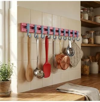 Usin 10lu Yapışkanlı Hol Antre Duvar Banyo Havlu Askısı Mutfak Askılığı Kapı Arkası Askılık