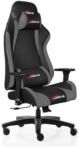 Alternative view of AKINCI Profesyonel Oyuncu Koltuğu Gri/Siyah AEROTEX PRO Deri Teknolojisi Ayarlanabilir Boyun ve Bel Minderleri 3D Hareketli Kolçaklar Ergonomik Tasarım
