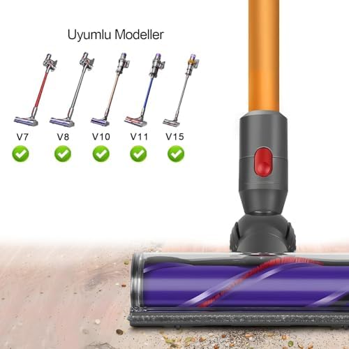 Alternative view of V7 V8 V10 V11 V15 ile Uyumlu Turbo Zemin Fırça Başlığı