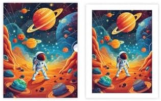 Yıldızlararası Yolculuk, A4 Poster (GGK-PH032)