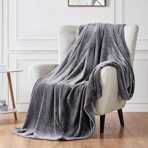 Düz Renk Battaniye, 200x230cm peluş flanel kumaş, 280GSM mikrofiber yapısı ile yumuşak doku, yatak koltuk ve kamp için hafif sıcak tutan örtü, seyahat dostu nefes alabilir ev hediyesi - Görsel 2