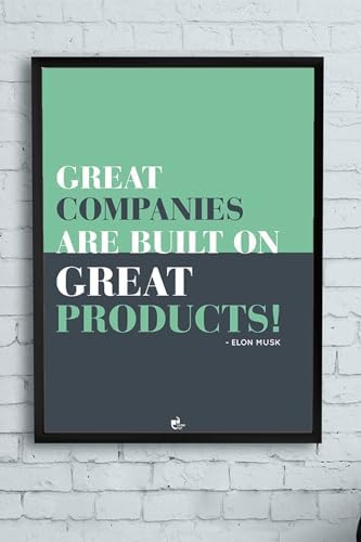 (pster10589) Companies Girişimcilik Çerçeveli Tablo (21x30cm)