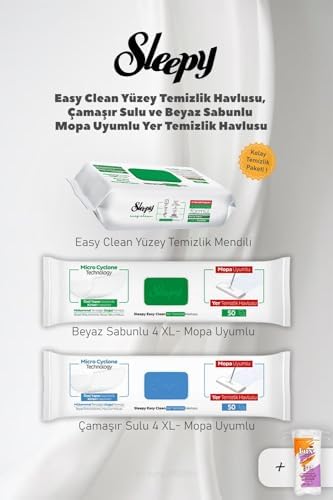 Alternative view of Yüzey Temizlik Havlu, Mopa Uyumlu 4 XL Havlular ve Pamuk