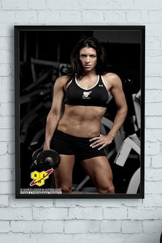 (pster11009) Fitness Vücut Geliştirme Body Building Fitness Çerçeveli Tablo (21x30cm)