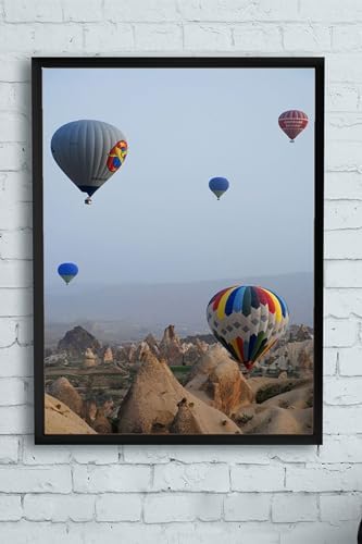 (pster11487) Kapadokya Manzara Çerçeveli Tablo 2 (21x30cm)