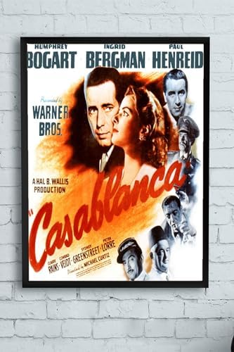 Alternative view of (pster10422) Casablanca-kazablanka Film Afişi Çerçeveli Tablo 2 (50x70cm)