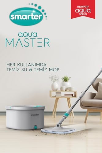 Alternative view of AQUA MASTER TEMİZ & KİRLİ SUYU AYIRMA ÖZELLİĞİ OTOMATİK TEMİZLİK SETİ MOP PASPAS