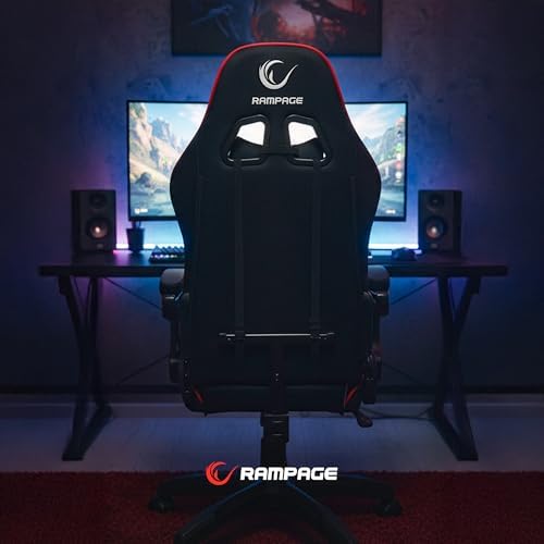 MC-6655B Oyuncu Koltuğu Siyah Gri, Ergonomik Gaming Chair, Ayarlanabilir Sırt ve Yükseklik, Geriye Yatabilen, Konforlu, Boyun ve Bel Destekli Yastıklar, Yüksek Kalite Kumaş