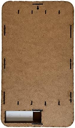 Alternative view of Led Işıklı Kedi Desenli Ahşap Dekor