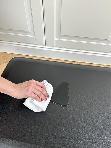 Orthopedymat Mutfak Matı, Mutfak Paspası, Ev, Ofis, Çalışma Alanı Matı, Kaymaz Taban Halı, Leke ve Çizilmeye Dayanıklı, Su Geçirmez Kilim - Görsel 4