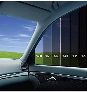 Alternative view of Cam Filmi Siyah Amerikan Çizilmez Açık ton 75 cm x 4 metre