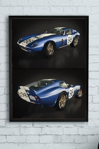 Alternative view of (pster13252) Cobra Coupe Araba Çerçeveli Tablo 2 (21x30cm)