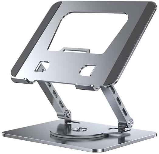 Alternative view of ZR-104 360 Derece Dönen Tabanlı Katlanabilir Taşınabilir Laptop Standı
