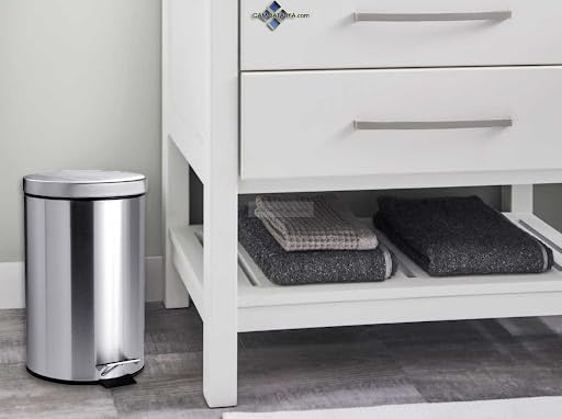Alternative view of Pedallı Çöp Kovası Krom 12 LT(NV1004)