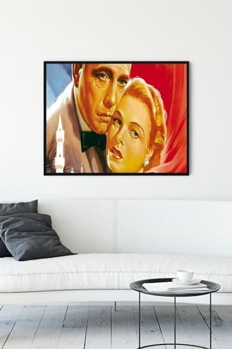 (pster10447) Casablanca-kazablanka Film Afişi Çerçeveli Tablo 7 (50x70cm)