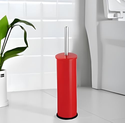 Alternative view of Paslanmaz Tuvalet Fırçası Banyo Fırçası Kırmızı
