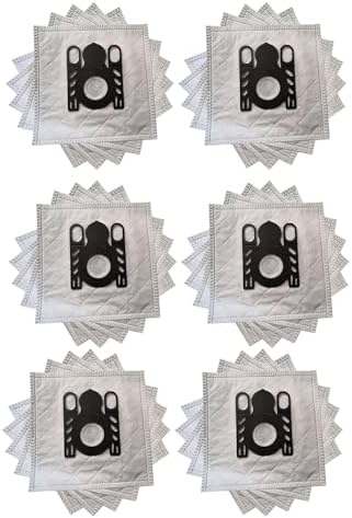 6xKangru Bez KD021 ile Uyumlu S 6880 Süpürge Toz Torbası 30 Adet Bez